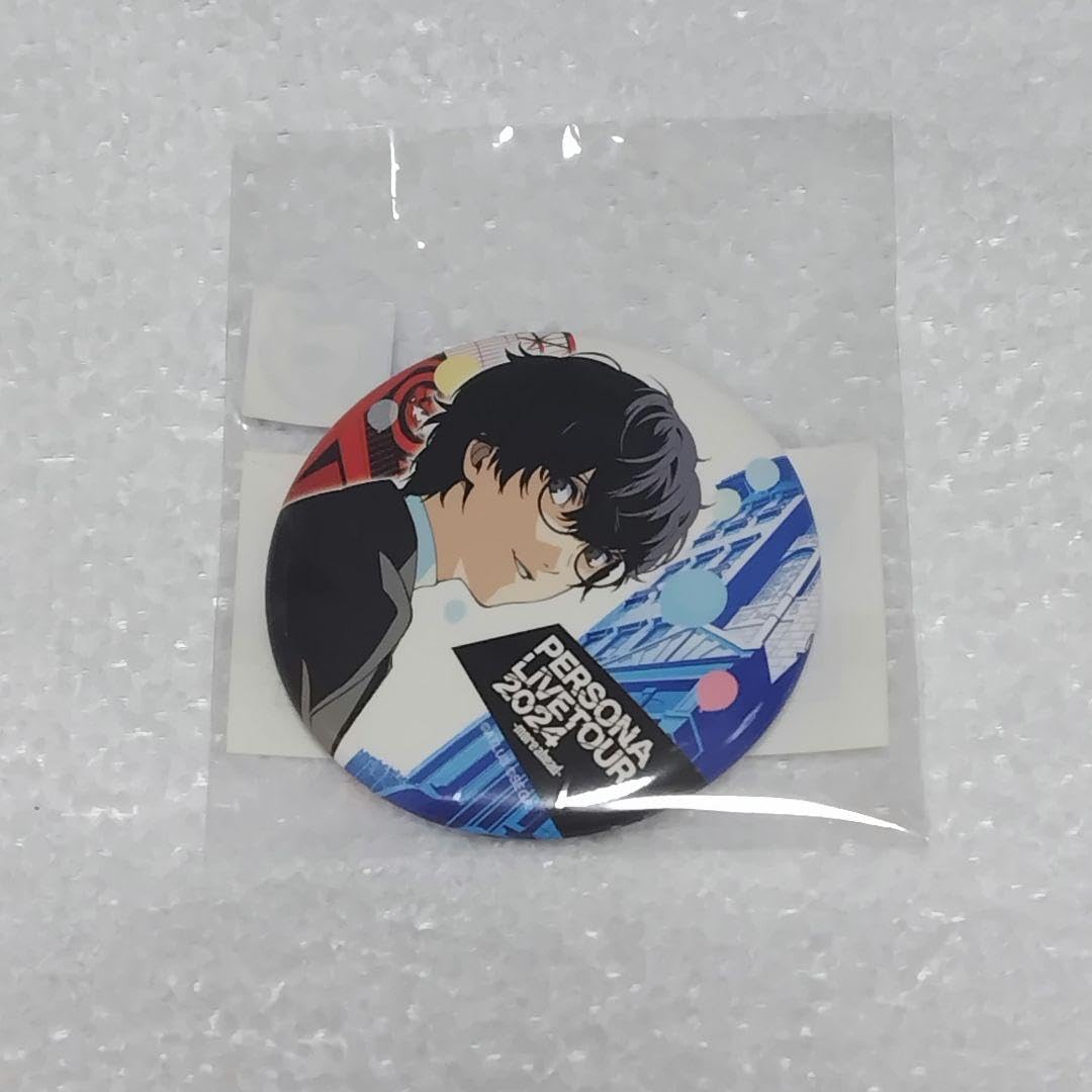 ペルソナ3 缶バッジ 主人公 ペルライ 2024 ペルソナライブ2024